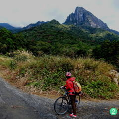 屋久島マウンテンバイク南東部里めぐりモッチョム岳""